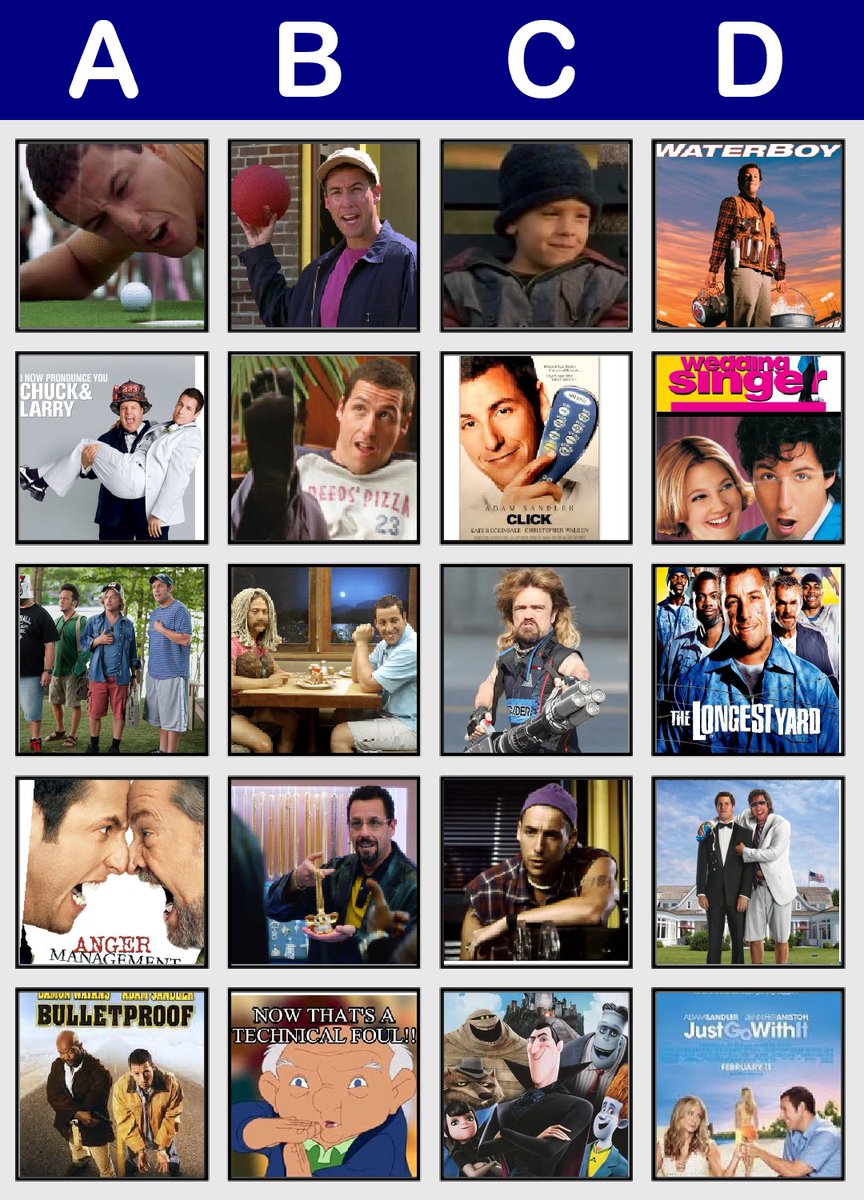 mrooney26_'s tweet photo. It’s the @AdamSandler draft!!! Favorite Adam Sandler movie draft!  Let’s vote! https://t.co/bQOOBv0pU7