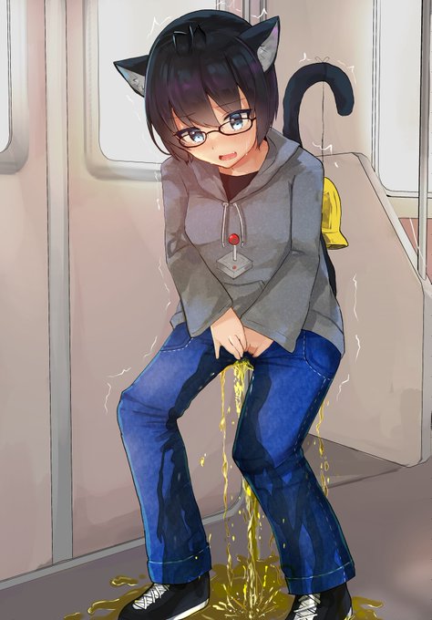 skebで"よその子"お漏らしを描かせて頂きました😶‍🌫️
よその子描いてるの楽しかった……‼️ 