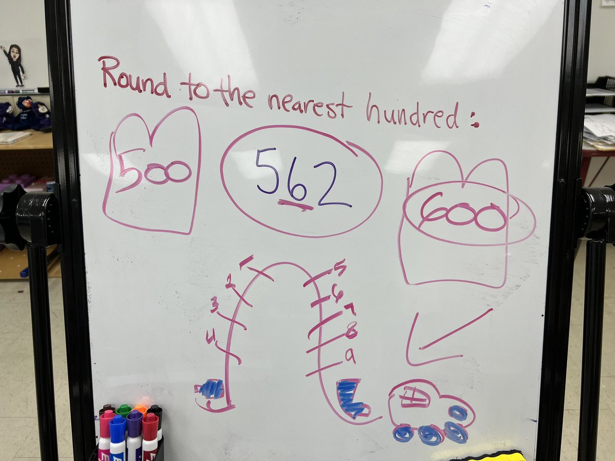 mrsmacedonioPOB's tweet photo. When your third grader successfully uses the strategy you taught her for rounding numbers…#mathais @marytomeara @DrJimBolen @karenheitner @jmarchesePOB @mrsleePOBMATH @MrsFarinaPOB @POBSchools https://t.co/9sJenJbEaf