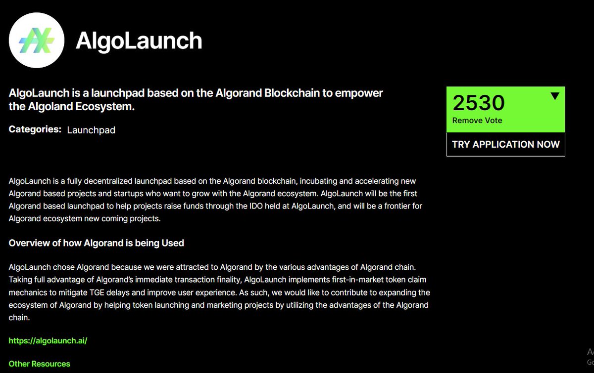 tuassn's tweet photo. @Algolaunch @Algorand Awesome project and strong team!
Hopefully it will be accepted by all levels!
Thanks for the opportunity to be part of this awesome project!!!
My wallet: 5KGNOFLHMZ5A64OW3OGDQM4XMPB2KM54ZWM7F4NI6IGQDZ5JDRHCZO76MM https://t.co/02Mw2V01iv