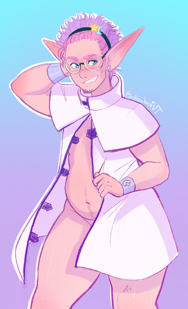 Forgot to tag this nsfw when I posted earlier…augh, embarrassing 😵‍💫#keinacoat