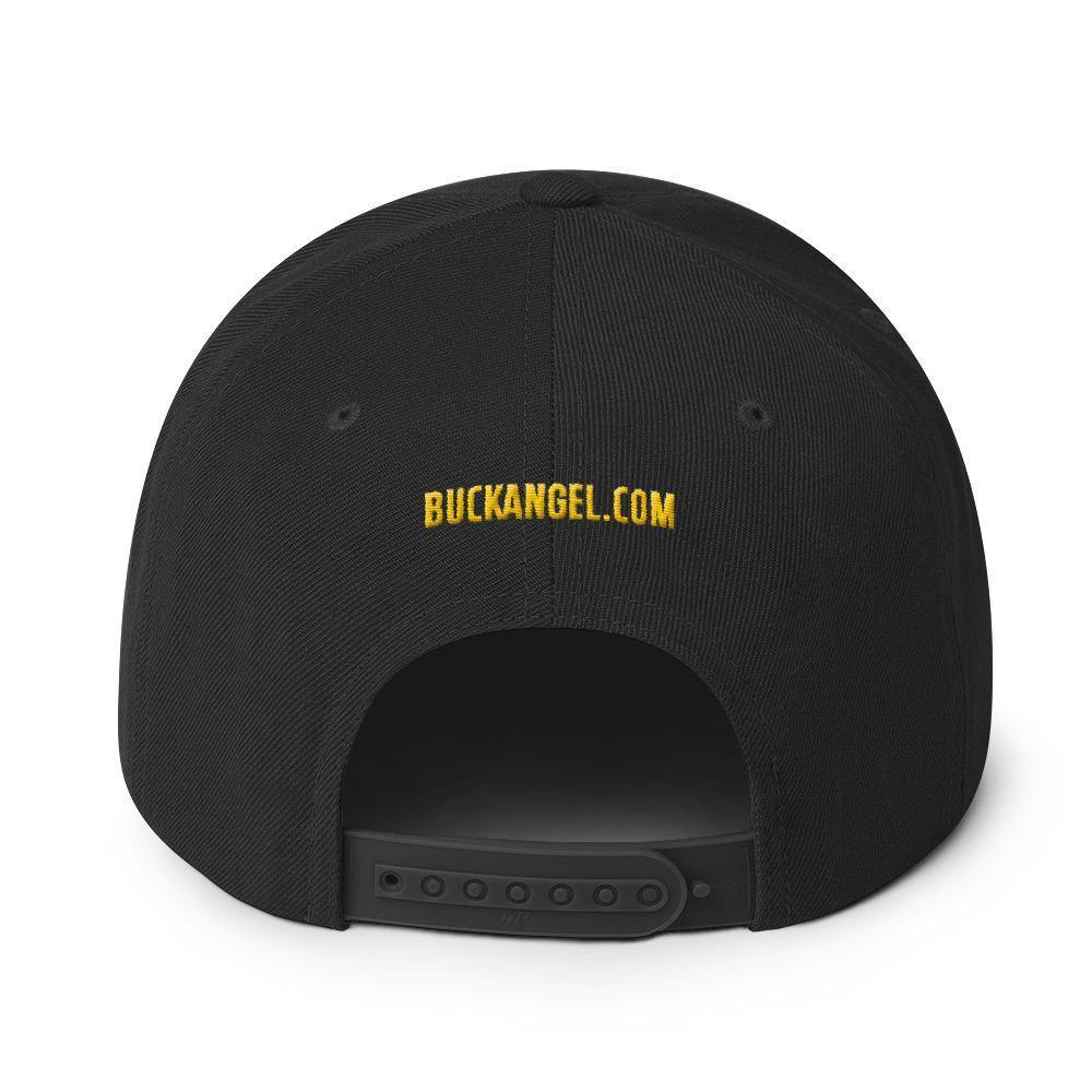 Cap DADDY AF Snapback buckangel.com/products/daddy… This hat is structured with a classic fit, flat brim, and full buckram. The adjustable snap closure makes it a comfortable, one-size-fits-most hat.
• 80% acrylic/20% wool (green camo is 60% cotton/40% polyester)
• Structured, 6...