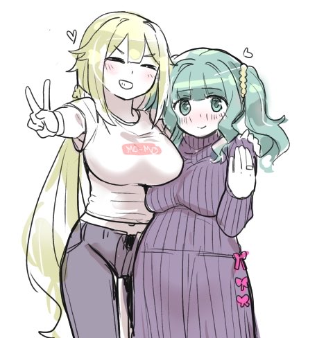 フェリとさながくっ付いたら即ヤンママ大家族になりそうじゃない?という妄想 