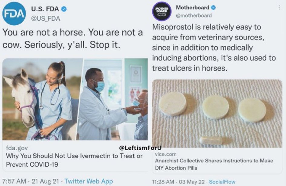 Storiesofinjury's tweet photo. Ivermectin for COVID: BAD.

DIY Abortion Pills: GOOD.

Any questions? https://t.co/KjzuQeukNa