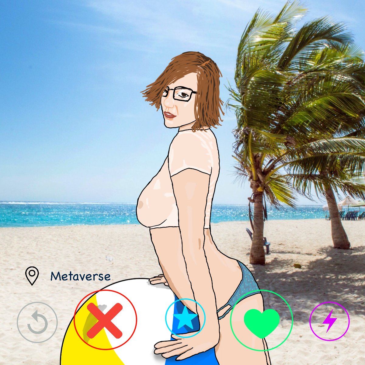 Match With NFT tweet media