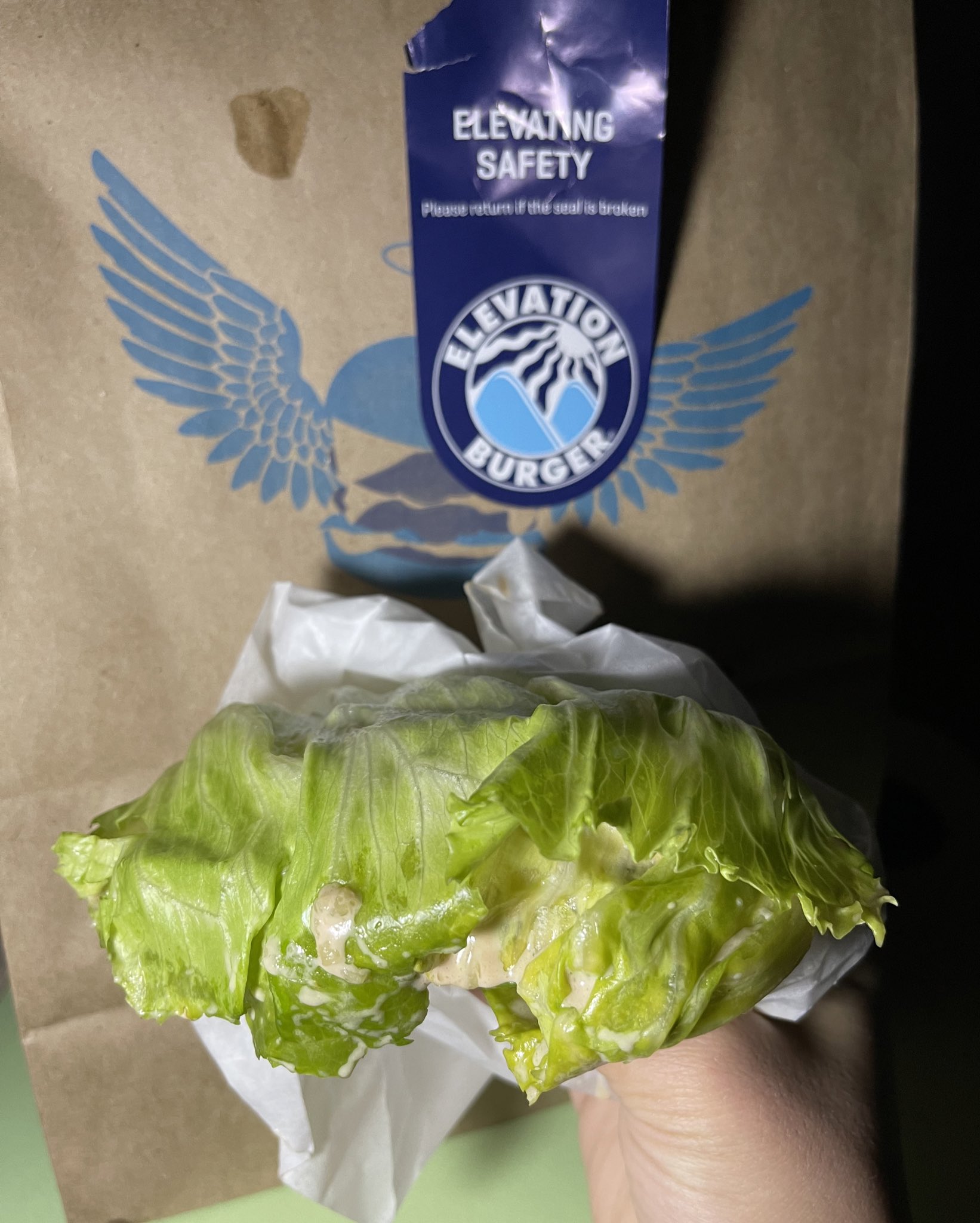 tryfoodkw on Twitter "lettuce wrapped elevation burger 🍔🥬 https//t.co