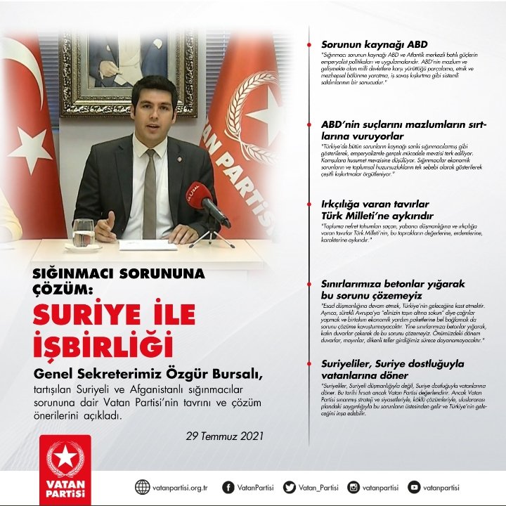 @BrlVolkan @kubilaycelik_ @ErginElif12 Geçen sene, senin gibilerin ne planladığını gün gibi görmüşüz.
Madde madde sorunun kaynağı ve çözümü. Doğu Bey hiç yanılmadı şimdiye kadar. Türk Milleti 3-5 çapulcu ile istila olmaz. Olsaydı 1920 de olurdu. Bunlar Amerikan oyunu.