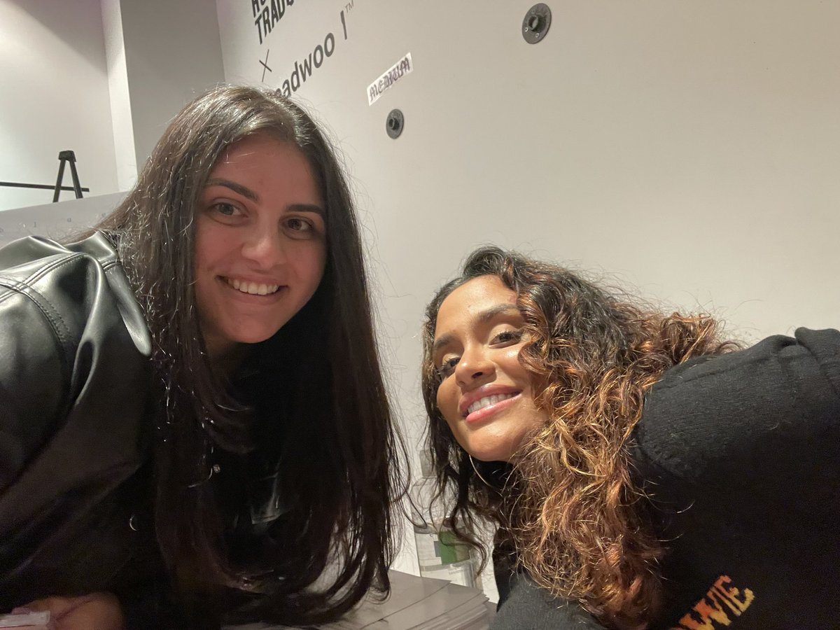 VictoriaaGuida's tweet photo. i can’t believe i  finally talked to  kehlani …. im in awe of you @Kehlani #bwr https://t.co/pMhECvPEdf