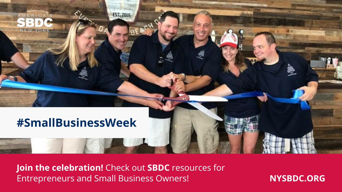 New York SBDC (@nysbdc) on Twitter photo The #SBDC offers more than FREE business advising! This National #SmallBusinessWeek, check out our additional resources!
✔ Business Research
✔ Business Training
✔ International Business Development
✔ Disaster Assistance
✔ Online Entrepreneurial Education Tool <a href="/EntreSkills/">EntreSkills</a> The #SBDC offers more than FREE business advising! This National #SmallBusinessWeek, check out our additional resources!
✔ Business Research
✔ Business Training
✔ International Business Development
✔ Disaster Assistance
✔ Online Entrepreneurial Education Tool <a href="/EntreSkills/">EntreSkills</a>