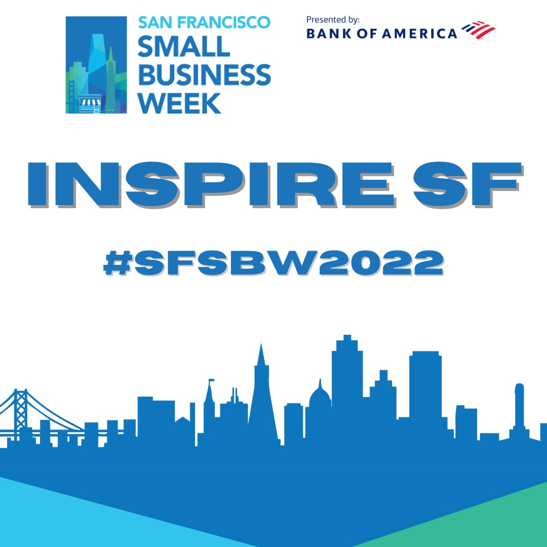 📽️ Check out this recap of the @sfsmallbusiness week, presented by @BankofAmerica's opening event #InspireSF: youtu.be/6VIiJo7rv4E 📹 🏙️ Find out about the 30+ #smallbusiness events happening THIS WEEK: sfsmallbusinessweek.com | #SFSBW2022