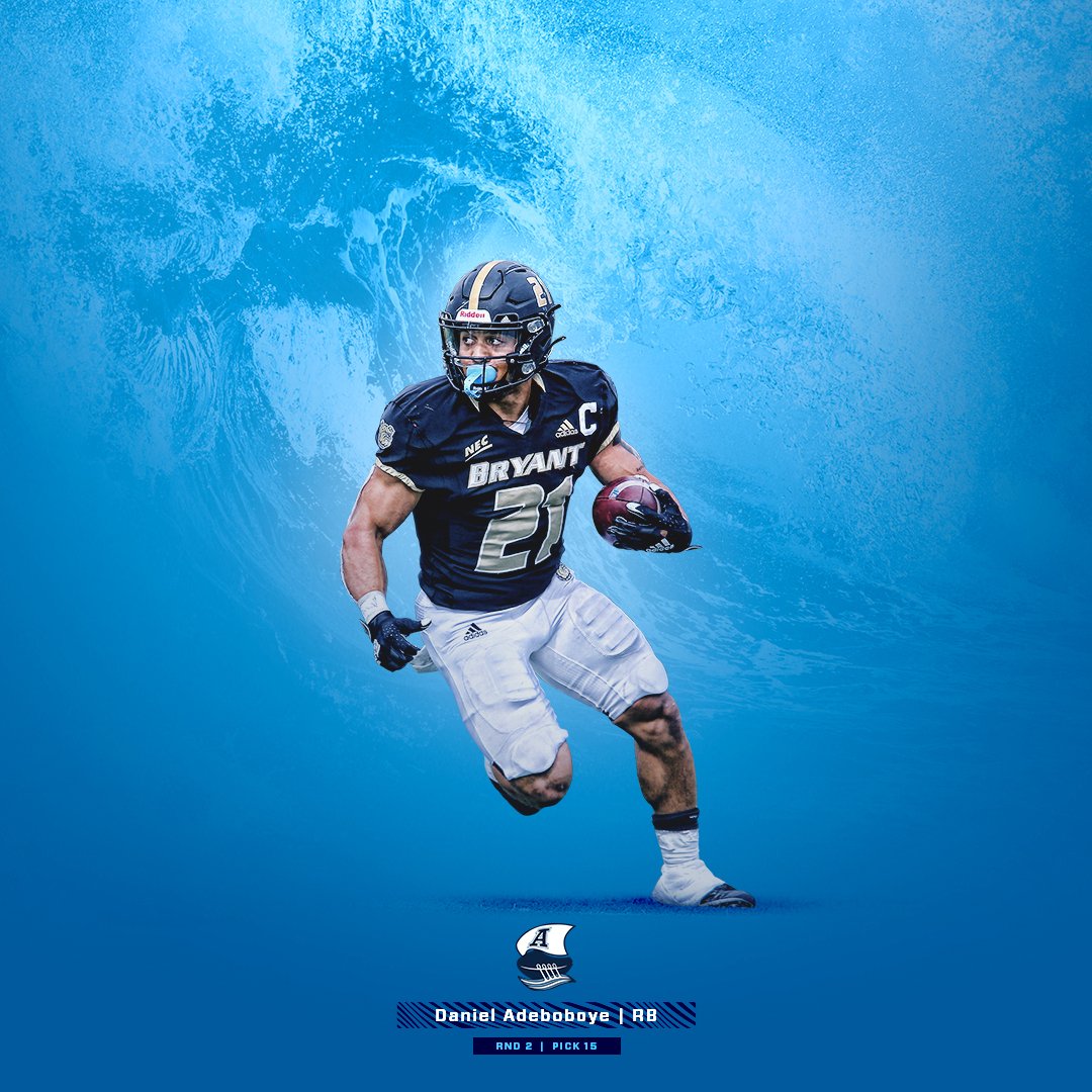 TorontoArgos's tweet photo. The hometown kid @danieladeboboye! 

#PullTogether | #CFLDraft https://t.co/gBvXSBSIDQ