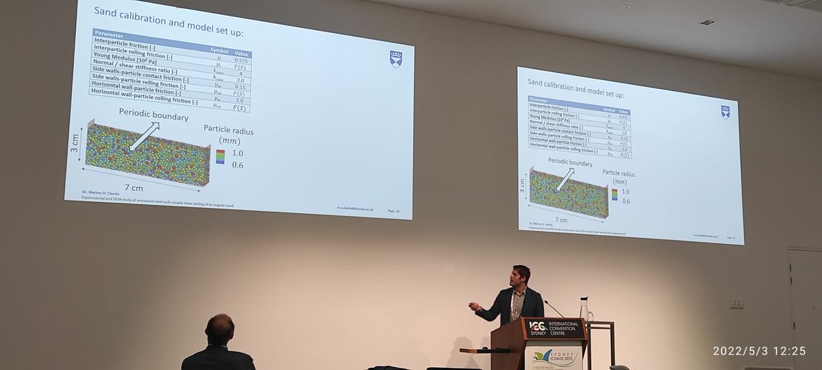 MatteoCiantia's tweet photo. #ICSMGE22 Done with my #inperson #f2f presentations duties!!
Initially felt a bit rusty but quicky got the flow back... ๐ฅณ๐ฅณ
Now I can relax, enjoy remaining talks and the dinner tonight!
๐ฆ๐บ๐น๐โโ๏ธ
#KRATOS #GPFEM @cimne
#VDCSS #GDS & DEM @itascacg https://t.co/EdiX031qwY