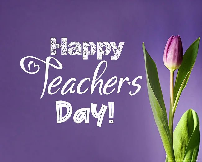 Happy Teachers Day to those of you who’ve helped contribute to the story of a child’s life …. #NationalTeachersDay 💜 The best “grade” I’ve ever earned has come from my students!