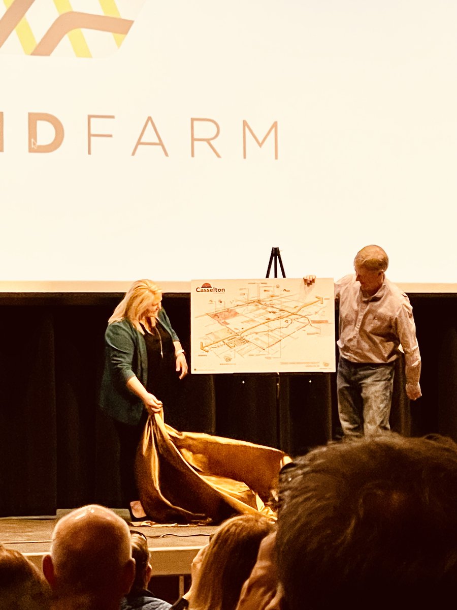 Congrats <a href="/TheGrandFarm/">Grand Farm</a> on the #Casselton site! <a href="/BrentSanfordND/">Brent Sanford</a>: “Autonomous ag has the potential to be good not only for efficiency in production, but also for our bottom lines and for environmental stewardship, which is foundational to North Dakota ag heritage." <a href="/emergingprairie/">Emerging Prairie</a>