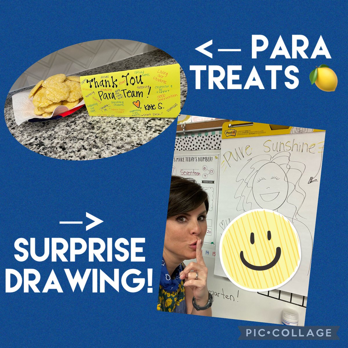 Good things coming on WONDERFUL WEDNESDAY <a href="/CFISDWells/">Wells Elementary</a>! ❤️ our amazing paras &amp; somebody got a secret drawing after hours tonight! #WellsRAK #TeamRoyalBlue