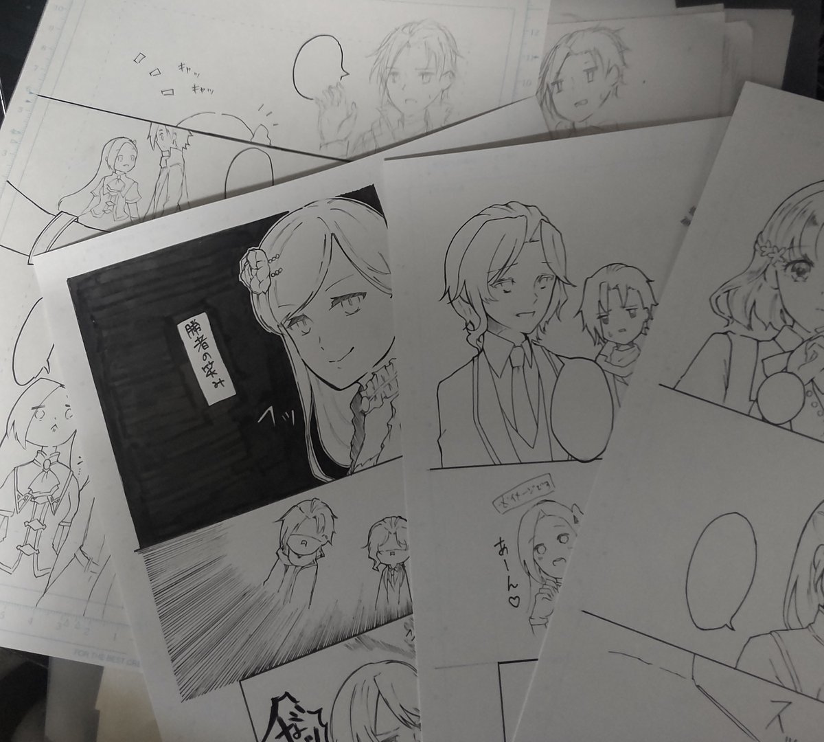 線画だけアナログ!線画だけ!って言ってたのに結局ほぼアナログになりそう無理
