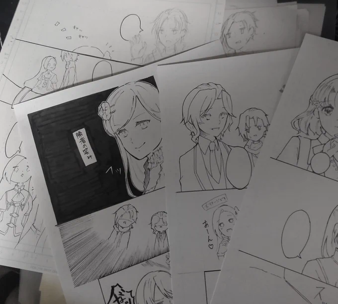 線画だけアナログ!線画だけ!って言ってたのに結局ほぼアナログになりそう無理