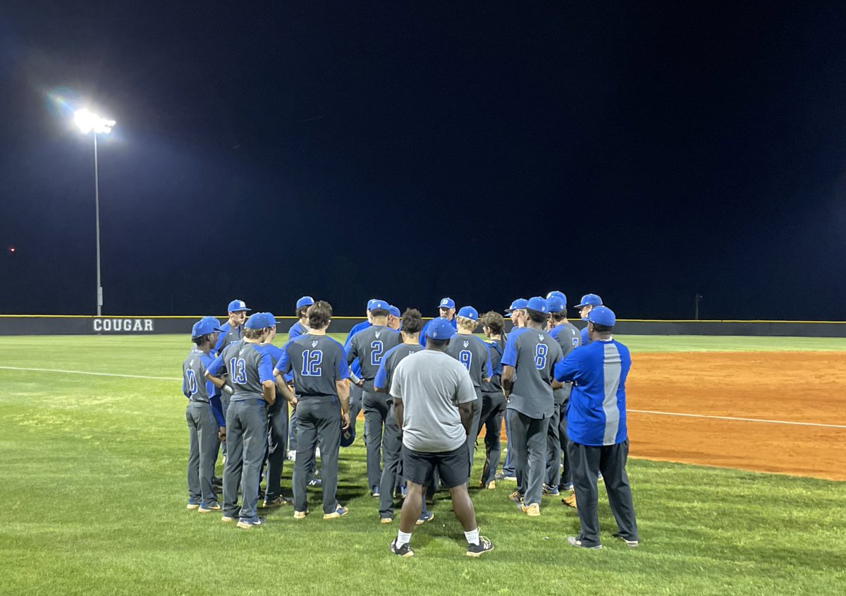 Devils defeat The Cougars in Game 1! Great TEAM win!
Final | Dreher 7 York 2
Wp: Shane Keup
Keup 3-4 RBI;Jack Painer 2-3 RBI; Micah Elliott 2-3 Devils will host round 2 @ HOME vs Greenville on Thursday! Come out &amp; support your Devils! #WinTheNext
<a href="/dreherathletics/">Dreher Athletics</a> <a href="/dreherbooster/">Dreher Ath Booster</a>