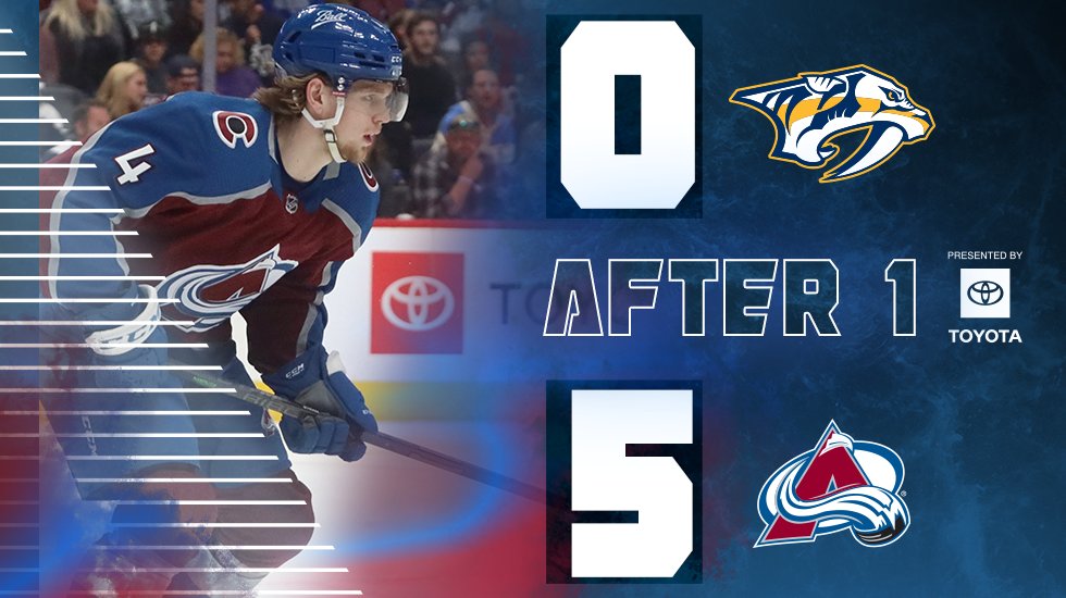 Avalanche's tweet photo. What a playoff start!!!!!

#GoAvsGo https://t.co/tFEcBUYSjY