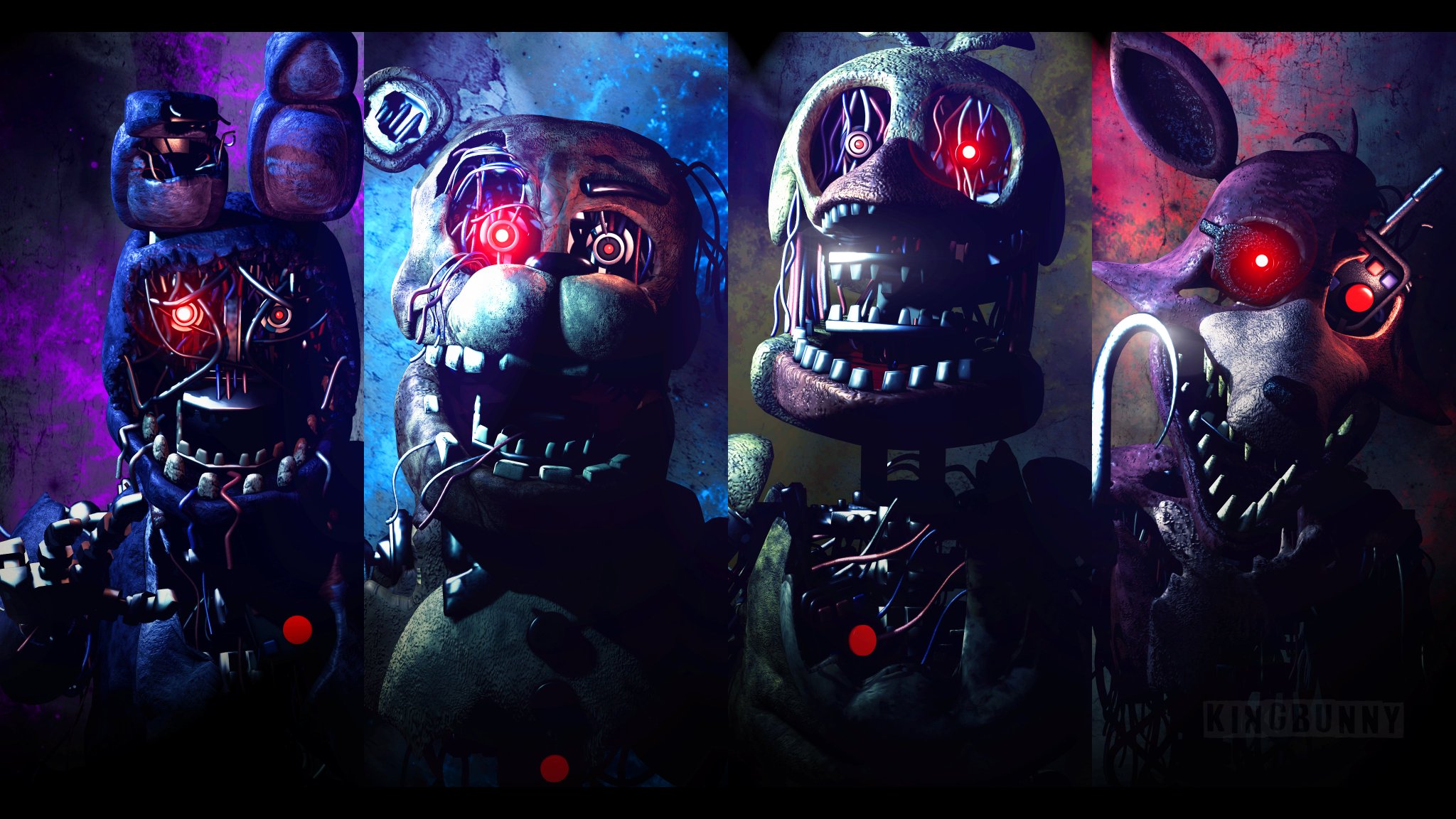 👑 BunZai ❄ on X: [C4D-R19] FNaF 6 Concepts WIP 2 Base models from FNaF  HW/AR Edits and Concepts by me #sptringtrap #afton #fnaffanart  #FreddyFazbear #Bonnie #Chica #Foxy #3dart #springbonnie #FNAFMOVIE #puppet  #