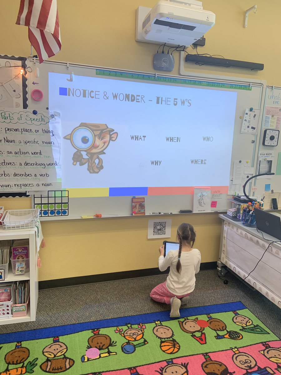 cconners07's tweet image. Added a little twist to get these @EisenhowerVPS 2nd Gr Ss hooked for their upcoming project. Scan a @Seesaw QR code to uncover the clues. We’re ready for day two! #weLearnVPS #k2CanToo @ErichaAnderson @Byrne_VPS @hornbackmd