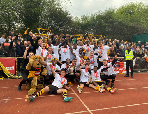 ItsAllign's tweet photo. ⚽️Congratulations to Cheshunt FC for their League Promotion via Play-offs courtesy of @Akassarate47 and Zack Newton for their Goals in the 2-1 win!🏆
📸/@cheshuntfcscore
#DLHighlights https://t.co/YgXumIDRVU