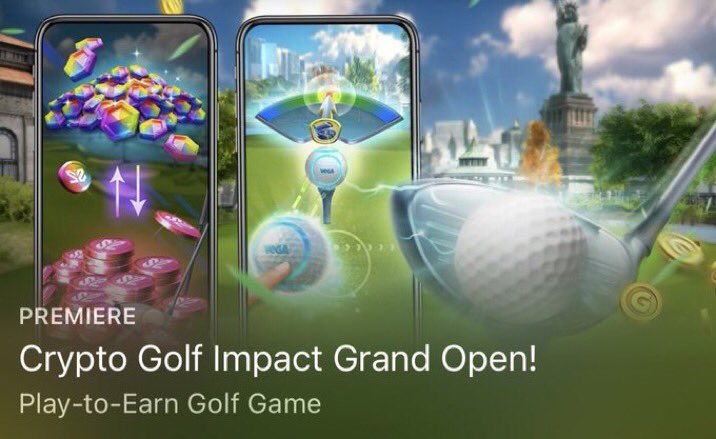 JaxDiamondETH's tweet photo. Crypto Golf Impact, the world's first, mobile, play-to-earn golf game has launched and can be played
right on your mobile device❗️

Get $10 worth of Crystals airdropped when you play now!

Apple - https://t.co/vEzPqujaN9…
Google - https://t.co/0dmTInfjZn

#NFTGiveaway #NFT #NFTs https://t.co/oFyCUakHaU
