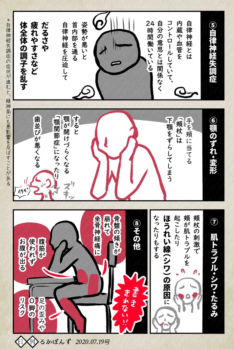 姿勢が悪いと大人になってから後悔する話(再掲)

#エッセイ漫画  #コルクラボマンガ専科 #健康マンガ #ノウハウマンガ 