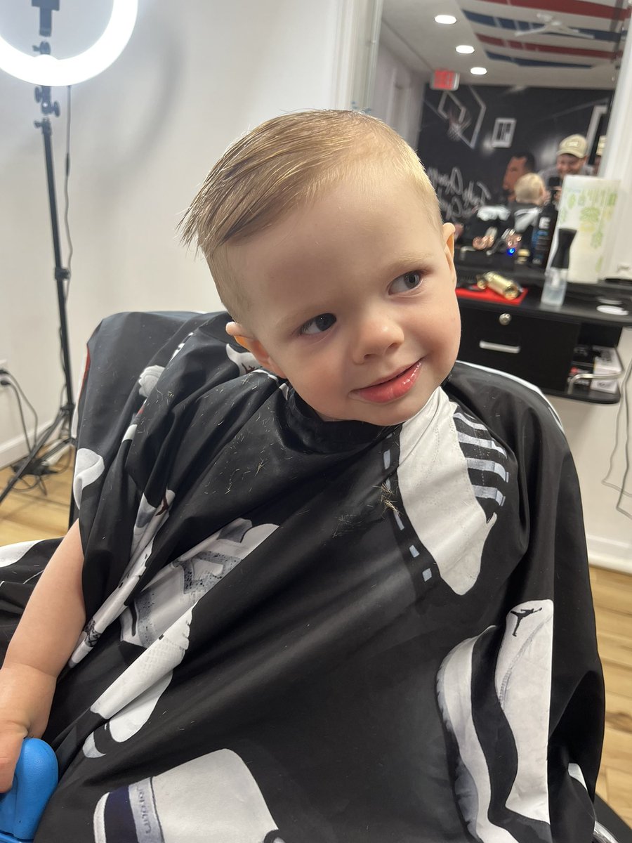 My son got his first fresh cut AND WENT PEE PEE ON THE POTTY TWICE! BY HIMSELF! Big day for Quincy.