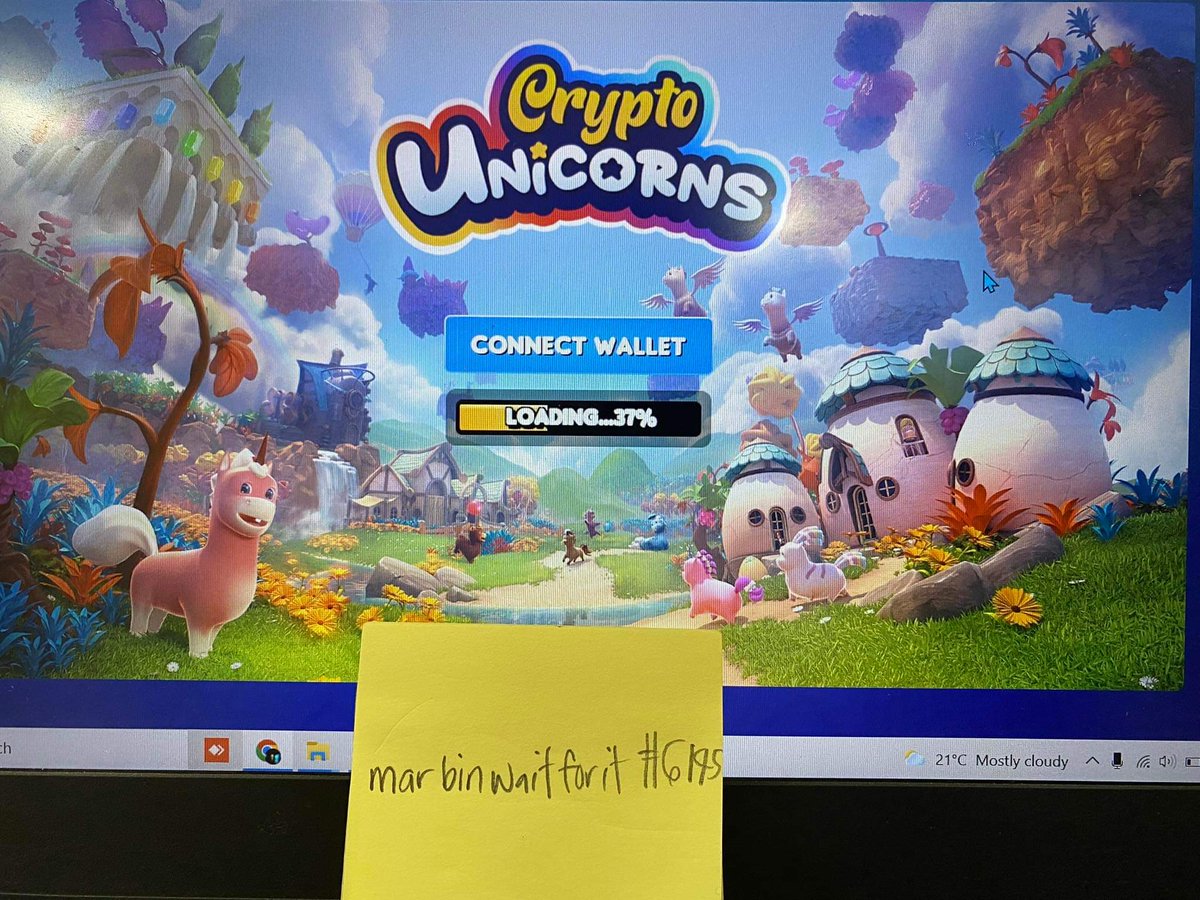 marbinwaitforit's tweet image. Grand Launch of @crypto_unicorns
today! 🦄🌈

marbinwaitforit#6145
#SeeYouInCU