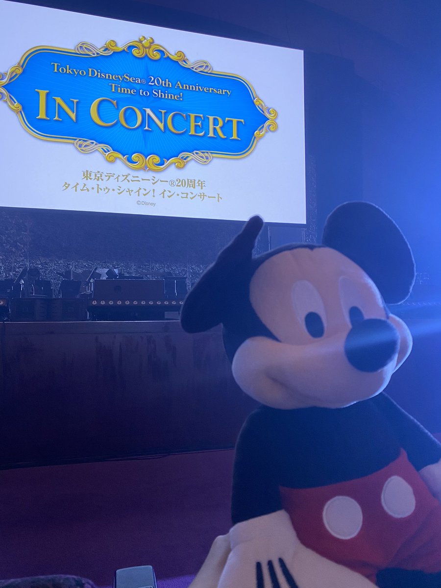 tenpi_'s tweet photo. 東京ディズニーシータイムトゥシャインインコンサート💫
大好きなショーが目の前で蘇って、シーが20周年だとより実感したコンサートでした！
シンガーの方もオーケストラもすごいよかった😭
最高に楽しかった！！
ディズニーシー20周年おめでとう！！
#タイムトゥシャインインコンサート https://t.co/GWSK5hKkAY