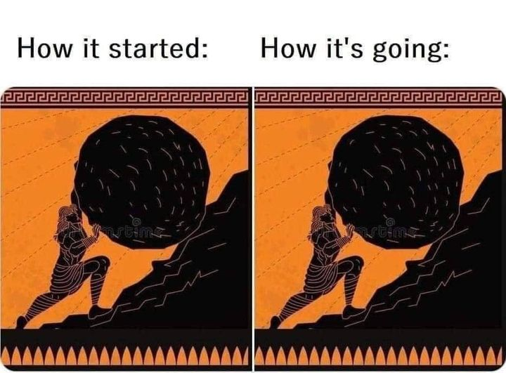 one must imagine sisyphus memed