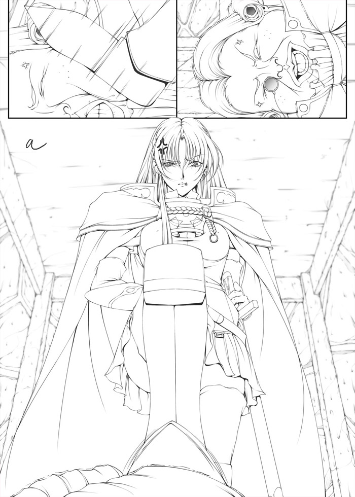 今日の一枚は昔描いた #ワーズワース の18禁同人漫画「シャロンと愉快な仲間達2」の作業中の画像。
今回からシャロンと愉快な仲間達2ですね。
初期のページの描き描き中の画像と塗る前。
右のシャロンは左の絵から3箇所修正が入ってます。(表情は違う)
暇な人は左右の絵を比べて探してみよう~。😉