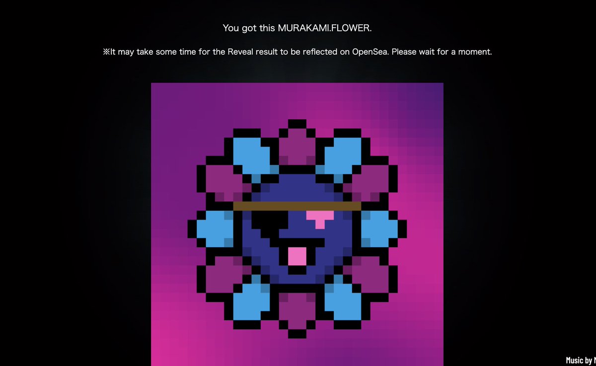 xximdevxx's tweet photo. Reveal murakami flower 🌸 https://t.co/3K4YP04qgb