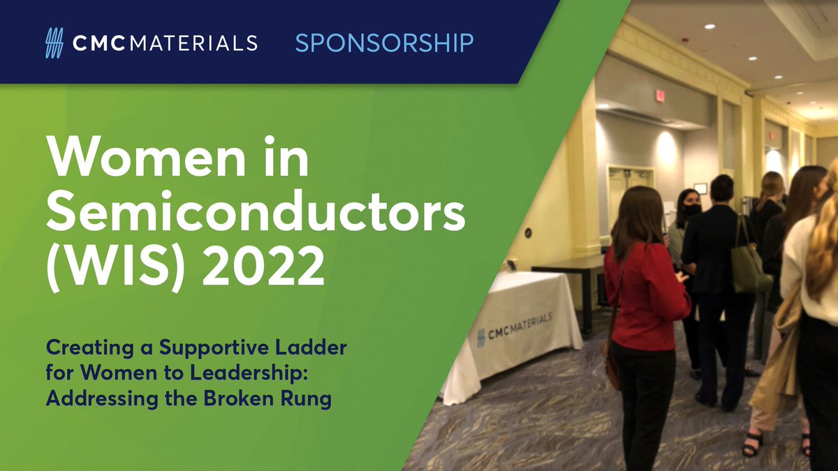 cmc_materials's tweet image. 🧪️This week, CMC was a sponsor for the 2022 #WIS @SEMIconex program - A forum for promoting and strengthening women in leadership roles: bit.ly/3vHRXhA. 
Diversity, Inclusion &amp;amp; Belonging: bit.ly/38QYaic
#iamcmc #GoFarTogether #WomeninSTEM