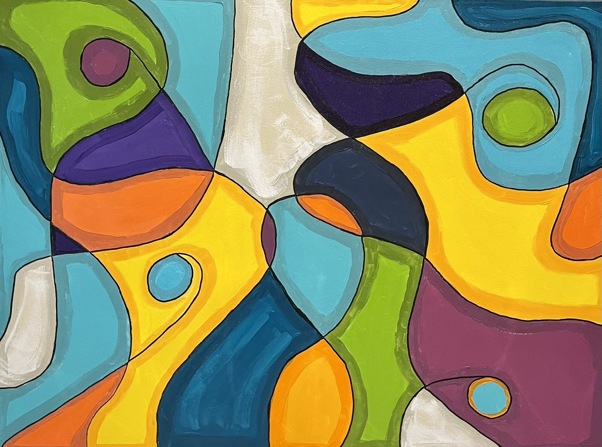 books_cooper's tweet photo. “Consensus”
30”x40”
Acrylic on canvas
#makeartnotwar #abstractpainting #abstractart https://t.co/NYWuU67rOK