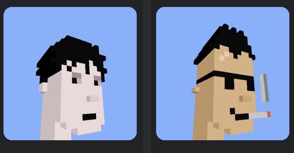 FastNotFuriousB's tweet photo. @TheNFTMisfit @PunksVoxels My punk crew so far #NFTCollection #HistoricalNFTs https://t.co/eG8pcBd2eC