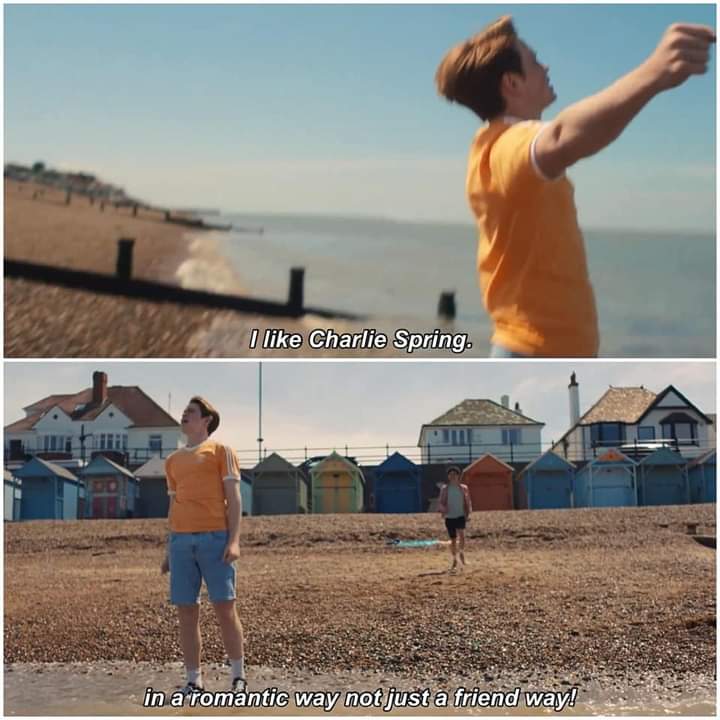 loveJune2013's tweet photo. @DidHeartstopper I have more favorite scenes and it so hard to chose only one but i think this one is very romantic like the way Nick said "I like Charlie Spring in a romantic way not just a friend way!" Omg its really touched me😭😭😭 https://t.co/6r306Uj5SM