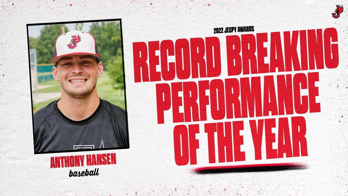 With his 95th career RBI (and counting) Anthony Hansen put together our Record Breaking Performance of the Year!

<a href="/Jewell_Baseball/">William Jewell Baseball</a>