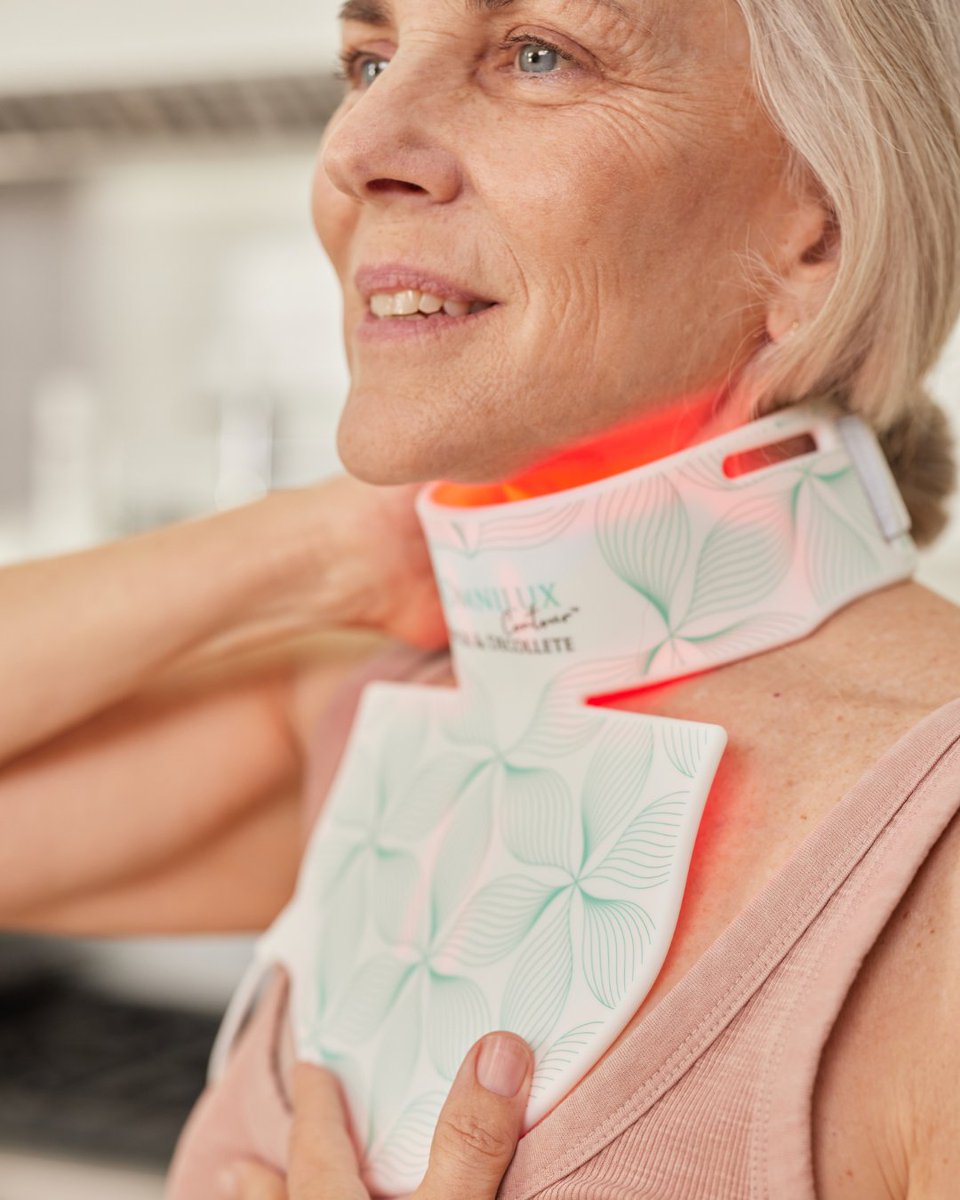 Omnilux has skincare down to a science. With efficacy rooted in clinical data &amp; lasting benefits, our award-winning LED products penetrate through the skin barrier to improve skin tone and texture, even on our most overlooked areas (the neck and chest). bit.ly/38RNEaw