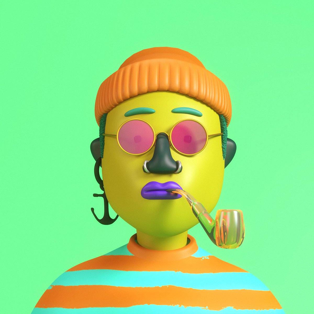 Wasn't planning on picking up a <a href="/UglybrosNFT/">Ugly Bros</a> SZN2 until public mint tomorrow. This guy was too clean to wait.