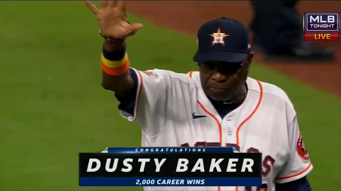 Congratulations Dusty Baker For 2000 Wins. Breakin-T Honors the Future Hall  of Famer - The Crawfish Boxes
