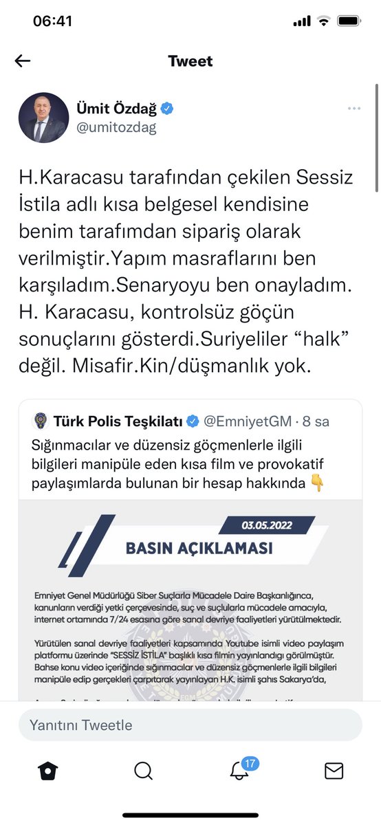 sevdaturkusev's tweet photo. Böyle bir şey neden gerek durdunuz sayın Özdağ! https://t.co/jFxwjGQK7Z