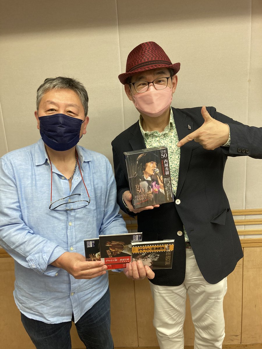kunimaru_joqr's tweet photo. 本日のお客様は
#佐藤利明 さんでした✨
(@toshiakis )
#西城秀樹 特集お届けしました✨
感動の嵐でしたね😭
聴き逃した方はこちらから
💁♀️ https://t.co/tDCVQ4nxOr
#くにまる #文化放送 https://t.co/jmwshq9xWN