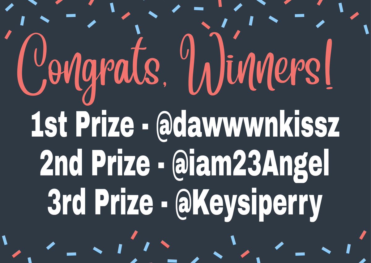 Good morning, #Kissables!
Apologies for the late announcement of our Kissables singing Contest.
We would like to applause all the participants for sharing their talents to add more fun in celebrating our Kween's birthday. #KissesDelavin
<a href="/KissesDelavin/">Kisses Delavin</a> 
Congratulations!