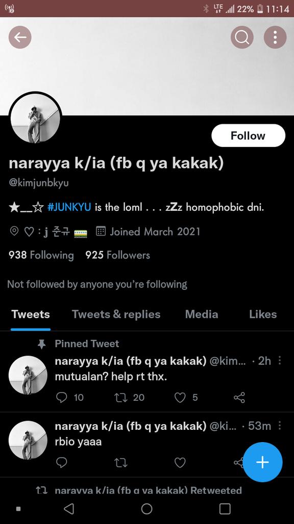 tauu acc inii gak? acc nyaa ke suspend jadii pindah kesinii, ayoo mutualan. help rt/like thanks.