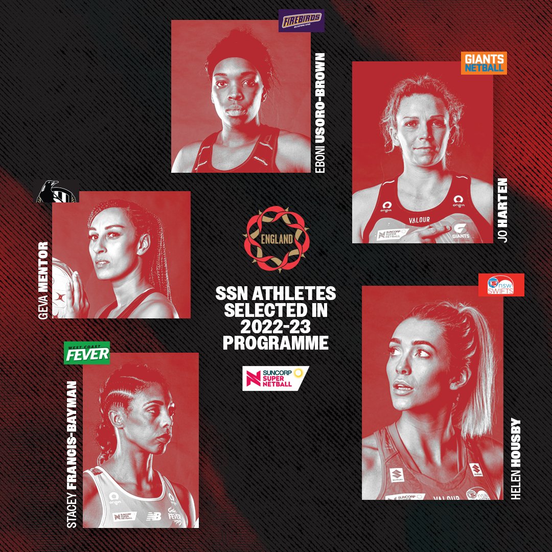 Loving these Roses🌹🌹

Congrats to Eboni, Geva, Helen, Jo and Stacey who have been selected in the 2022-23 Vitality Roses Programme👏👏

#SSN2022