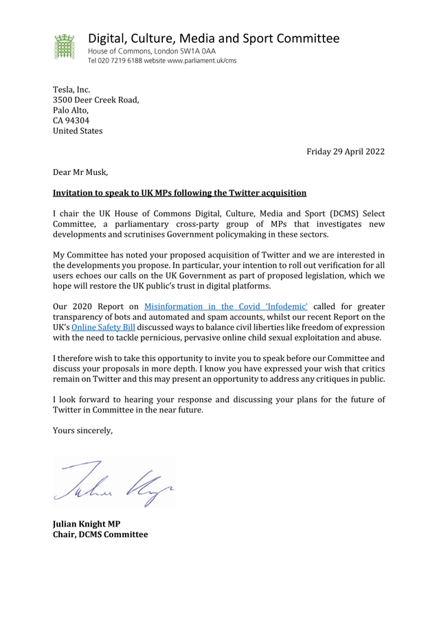 Stay Calm and Censor On: Elon Musk Summoned to Parliament to Answer for His Pledge to Restore Free Speech FR5-atoXsAASRMF?format=png&name=900x900