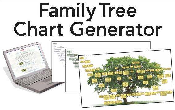Upload your gedcom file and generate a family tree chart in seconds. charting.myhistory.co.uk #Genealogy