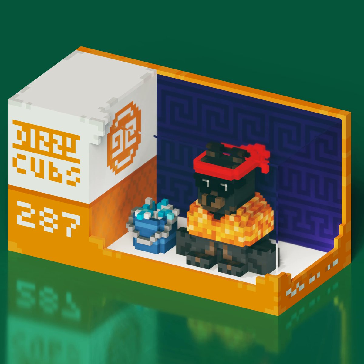 dizzycubs's tweet photo. This #DizzyCub has bandana and looks like stole @GameDizzy's shirt.

Who will get this #DizzyCub?

$sol #Solana #NFTProject #NFTdrop #nftcollectors #NFTshill https://t.co/86wVkfO9Bg